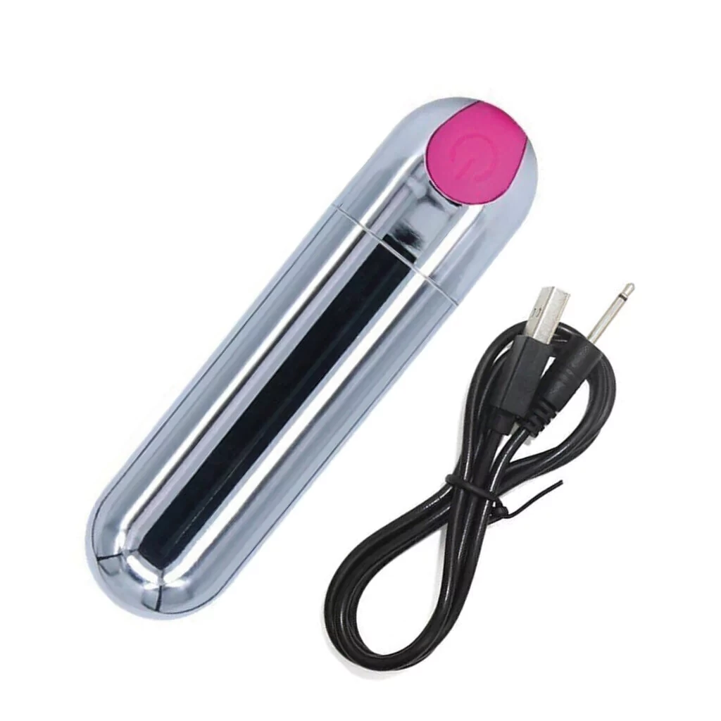 Bala Vibradora Recargable USB, Tienda Erótica, Colombia, Sexshop, envíos discretos