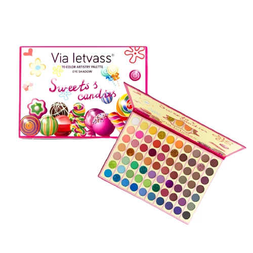 Paleta De Sombras Via Letvass